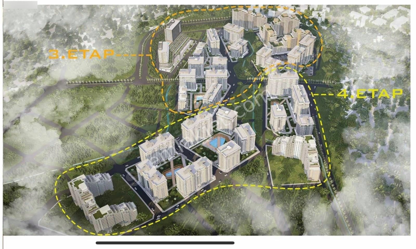 Acil! New Town - İzbeton Denetımlı Projoden Satılık 1+1 - Görsel 5
