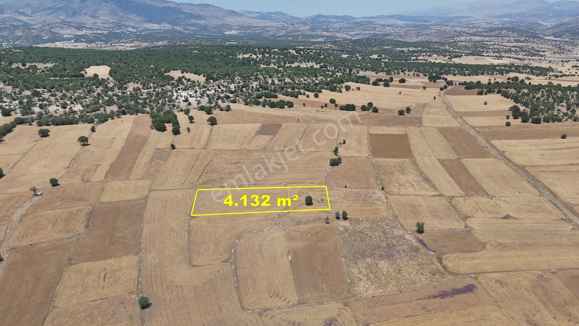 Konya / Meram / Kilistra Mahallesinde 4.132 M² Müstakil Tapulu Tarla