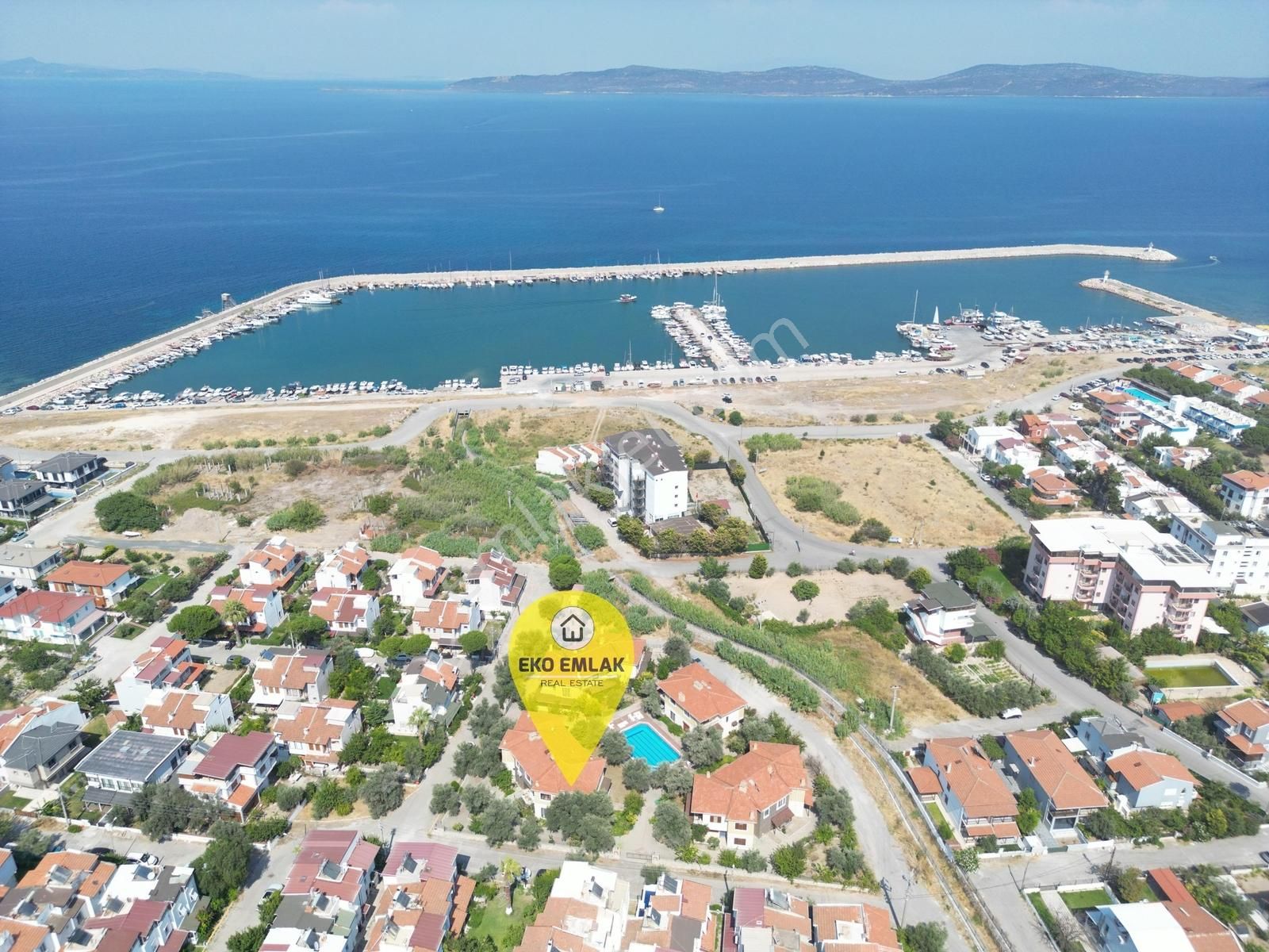 Eko Emlaktan Mordoğan Liman Mevkii Havuzlu Sitede 3+1 Villa - Görsel 19