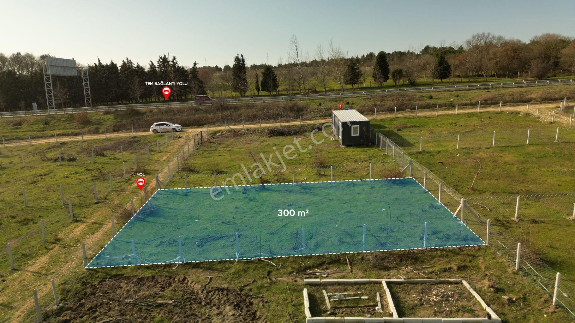 Silivri Büyükçavuşlu'da Tem Bağlantı Yoluna Cephe 300 M² Tarla - Görsel 3