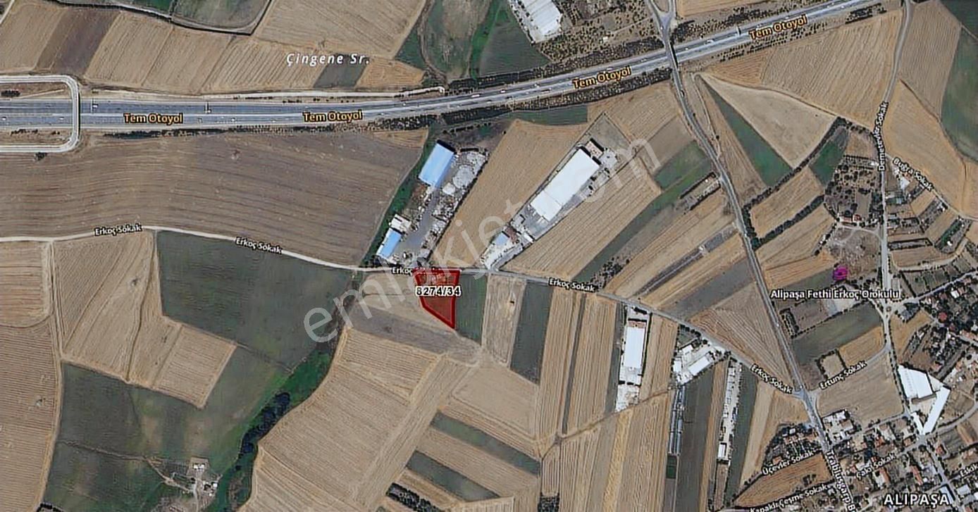 Azmir'den Satılık Silivri Alipaşada 270 M2 Yatırımlık Tarla