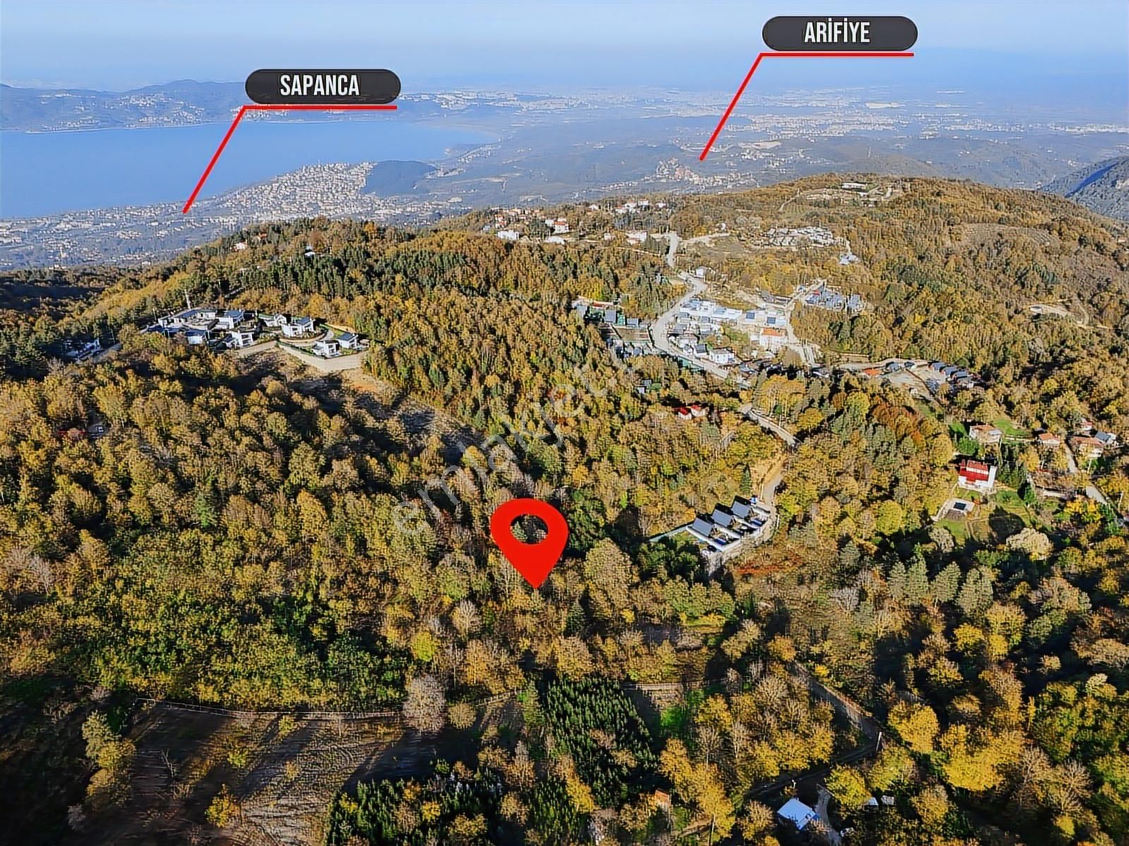 Sapanca Memnuniye Doğa İçinde 8.075 M² Fırsat Arazi | Tapu54 - Görsel 7