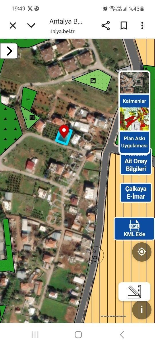 Döşemealtı Müstakıl Evli Yatırımlık Arsa - Görsel 3