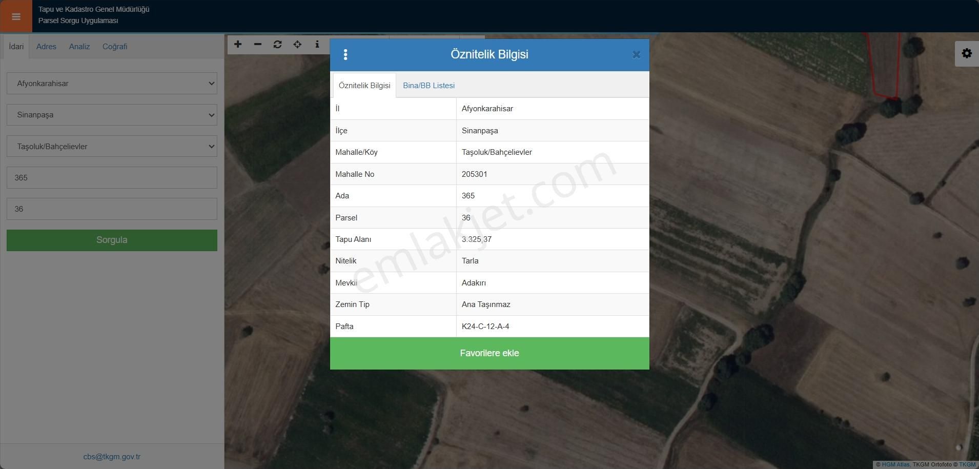 Taşolukta Satılık Verimli Tarla - Görsel 2