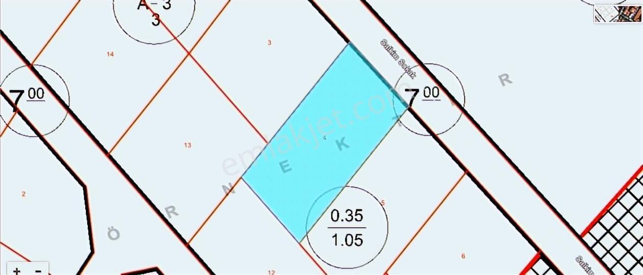 Turyap Hürriyetten Velimeşe İstasyon Karşısı 588 M2 Satılık Arsa - Görsel 8