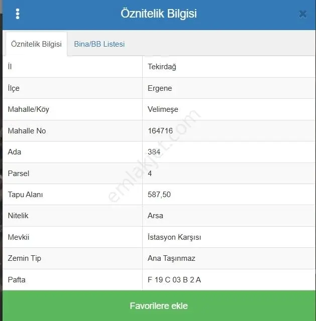 Turyap Hürriyetten Velimeşe İstasyon Karşısı 588 M2 Satılık Arsa - Görsel 11
