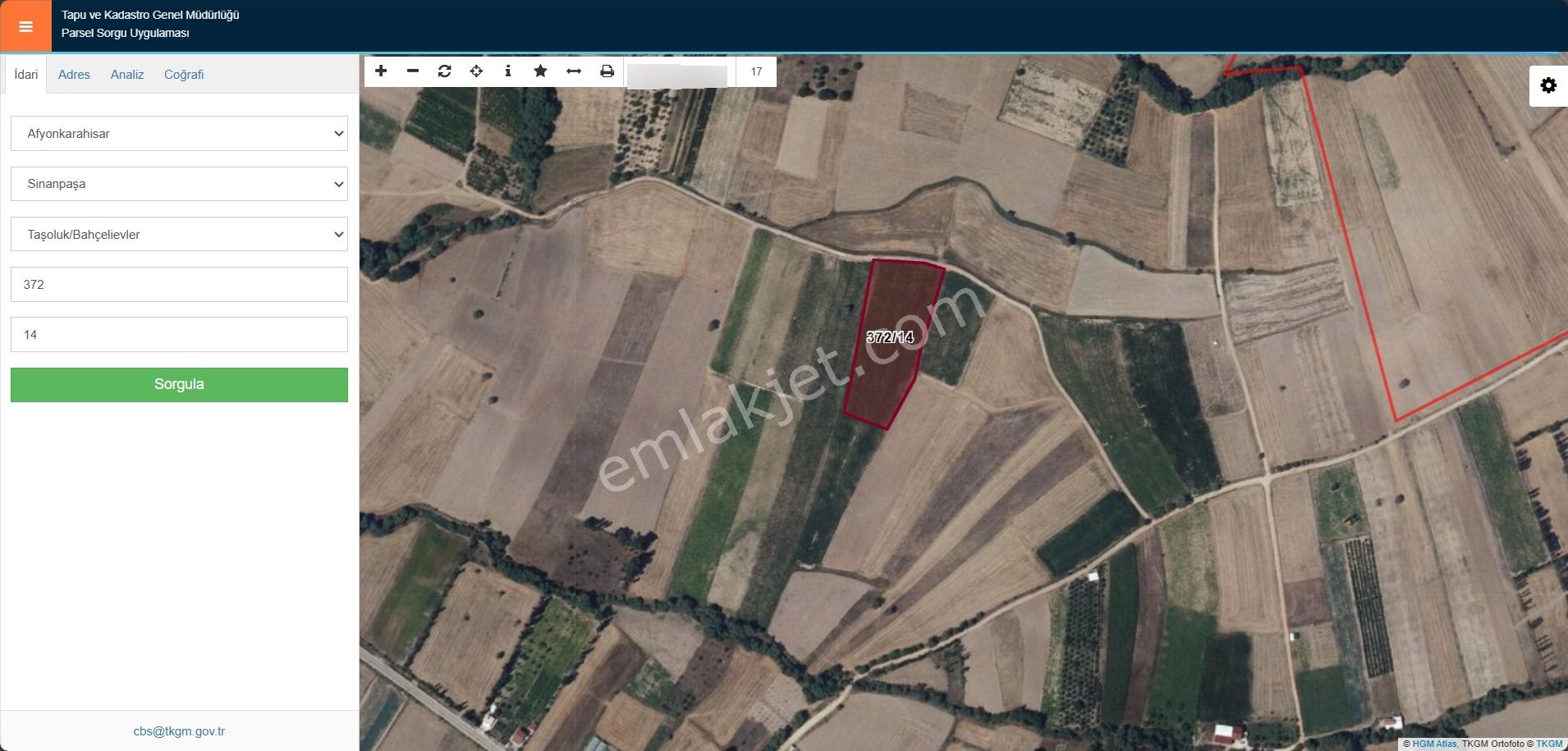 Taşolukta Satılık Verimli Tarla - Görsel 4