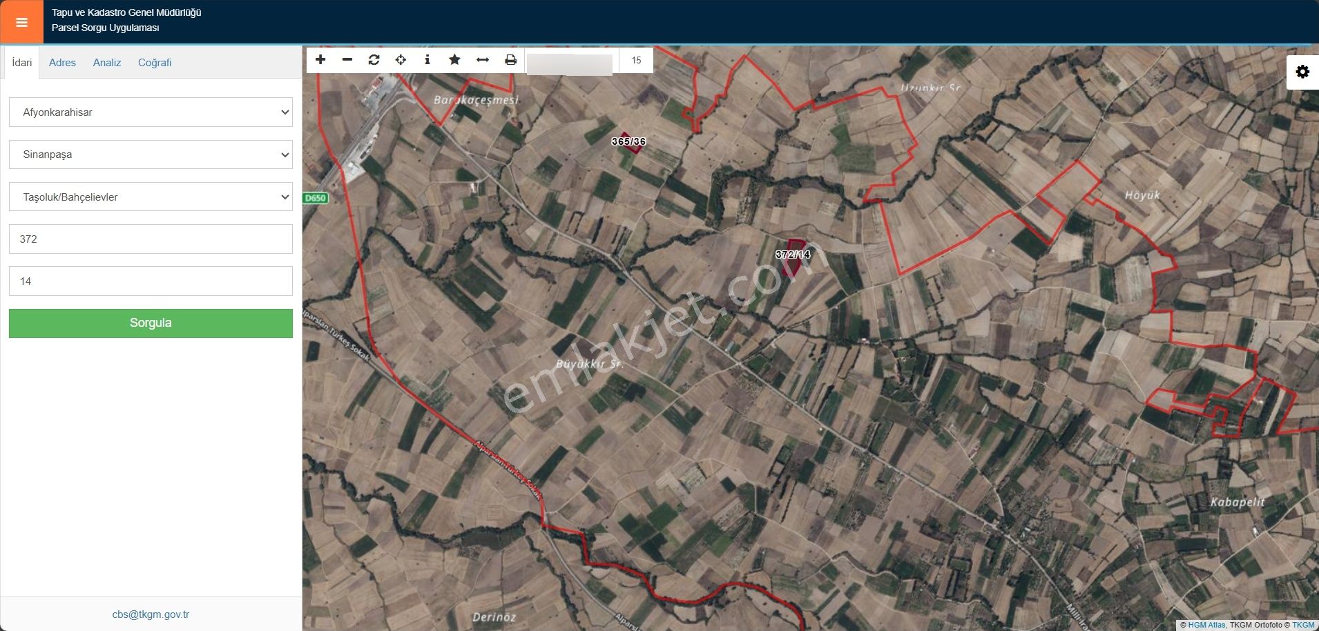 Taşolukta Satılık Verimli Tarla - Görsel 3