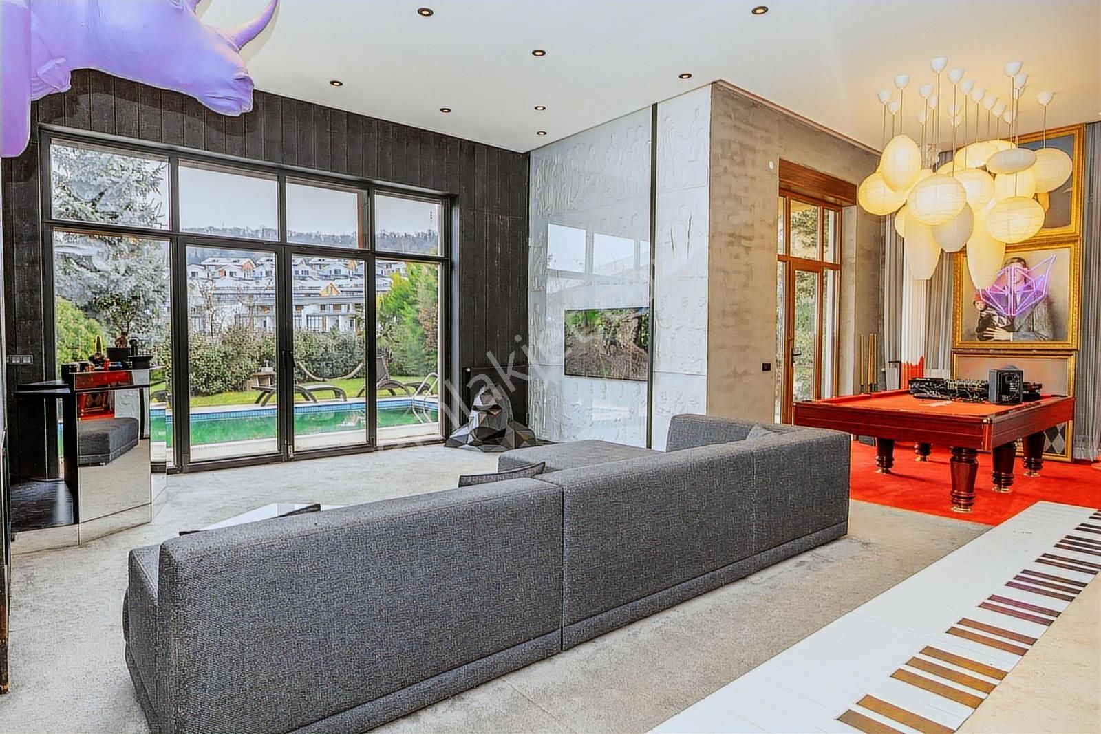 Zekeriyaköy Mepa Konakları Bağımsız Müstakil Havuzlu 9+1 Villa - Görsel 25