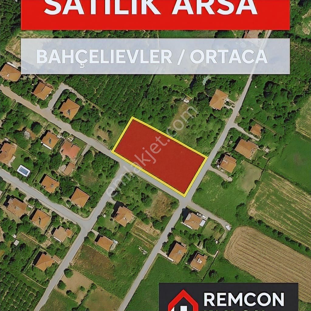 Yatırımlık 325 M² Köşe İmarlı Arsa Ortaca Bahçelievler
