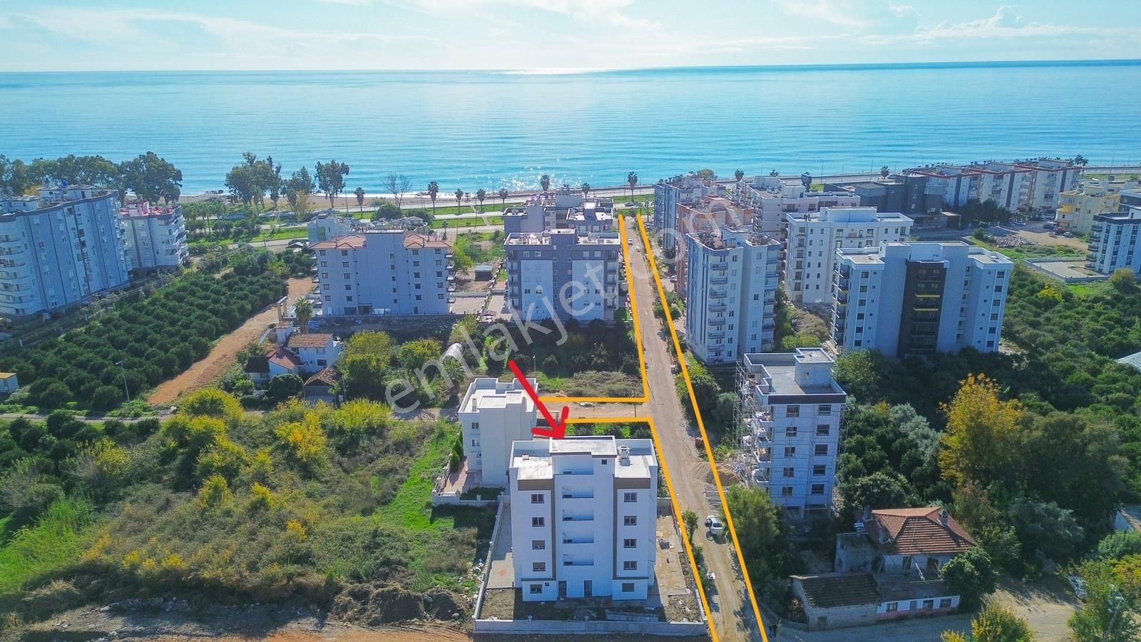 Ertuğrul'dan Denize 100 Metre 2+1 Satılık Daire