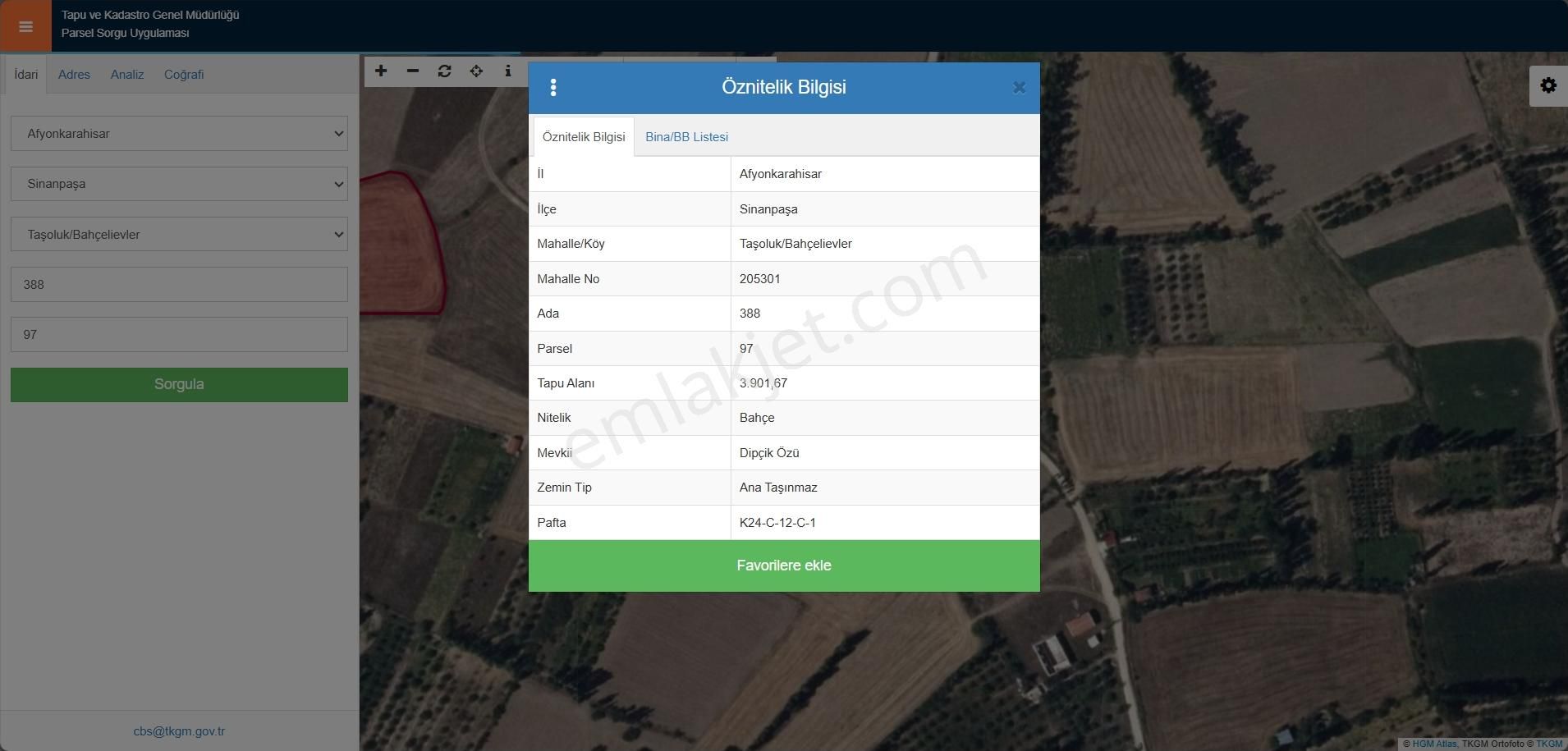 Taşoluk Ta Bahçelievler De3900 M2 Satılık Arazi - Görsel 2