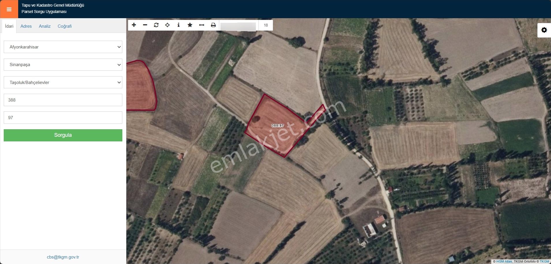 Taşoluk Ta Bahçelievler De3900 M2 Satılık Arazi