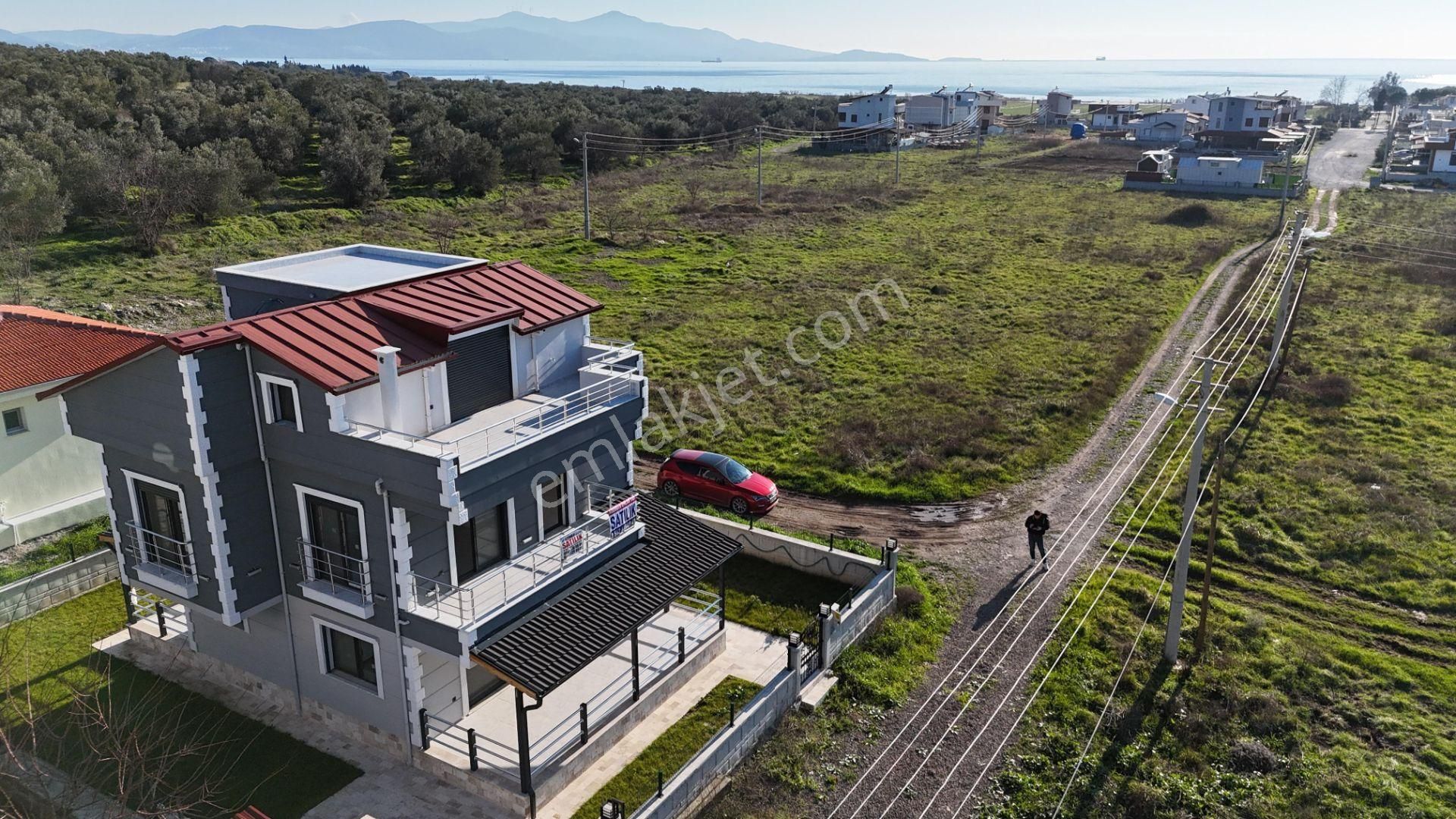 İzmir Dikili Salihler Deniz Manzaralı Satılık Müstakil 4+1 Villa - Görsel 8