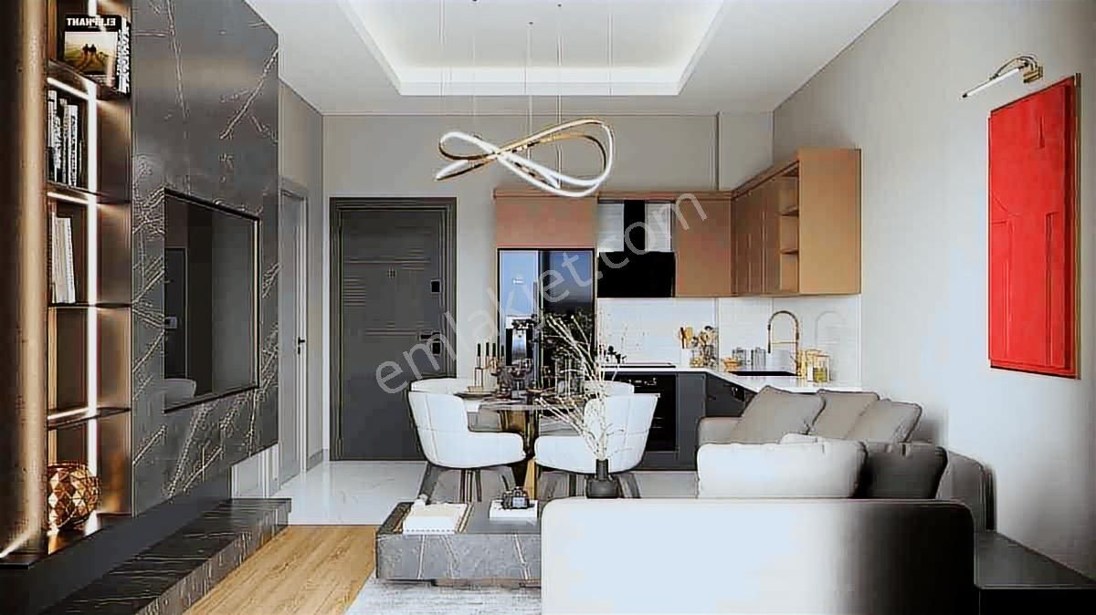 Antalya Altıntaş Mah. Projeden 1+1 Taksit İmkanlı Daıre - Görsel 17