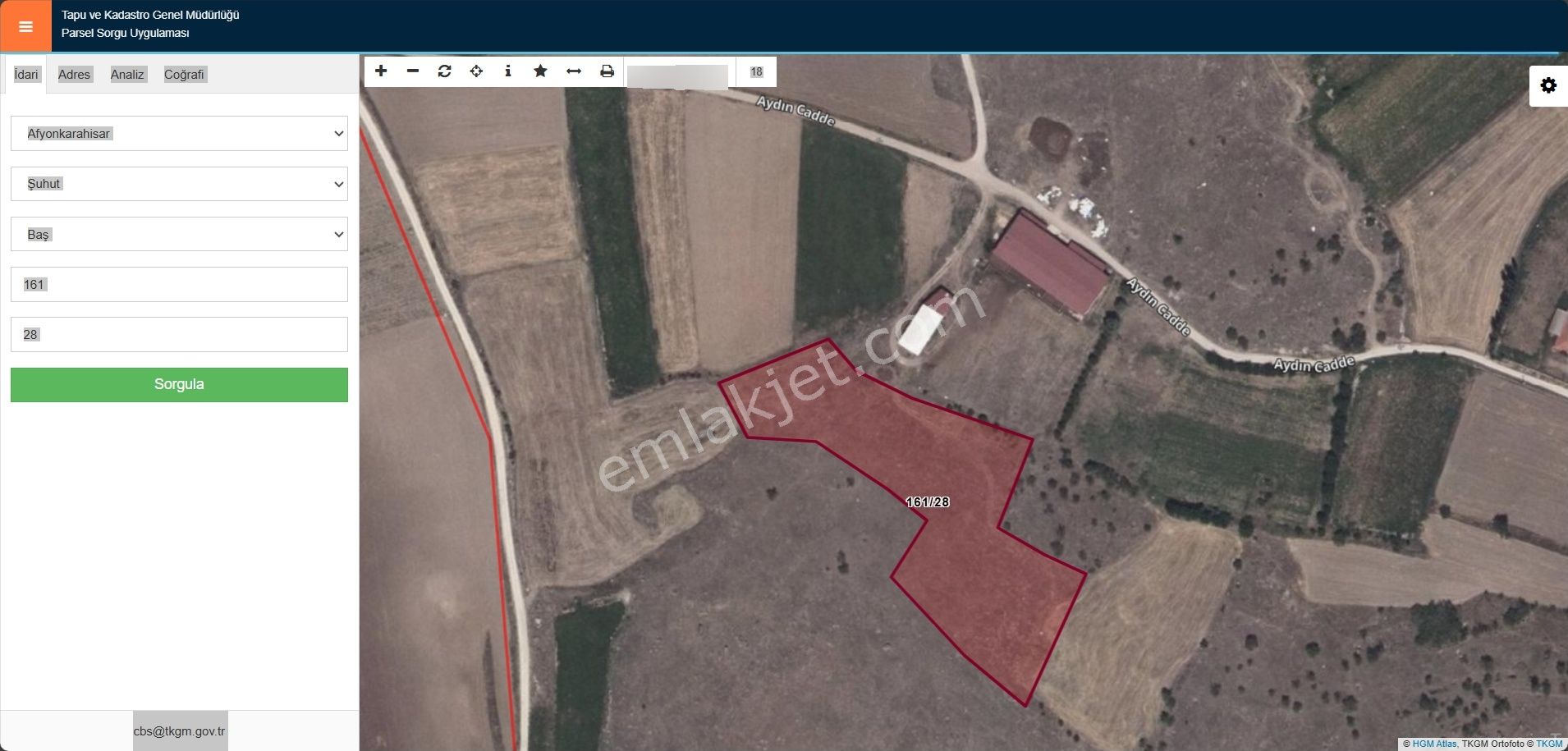 Şuhut Baş Mahallesinde 9870 M2 Satılık Arazi - Görsel 3