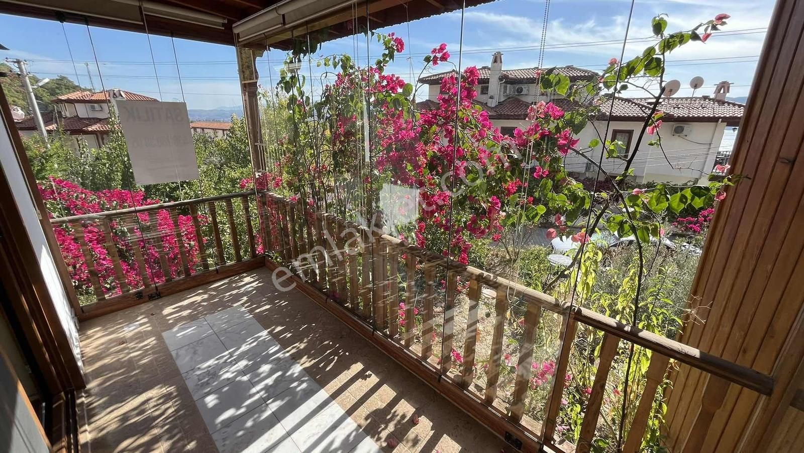 Deniz Manzaralı Akyaka Mimarisi 3+1 Bahçeli Dubleks Daire - Görsel 10