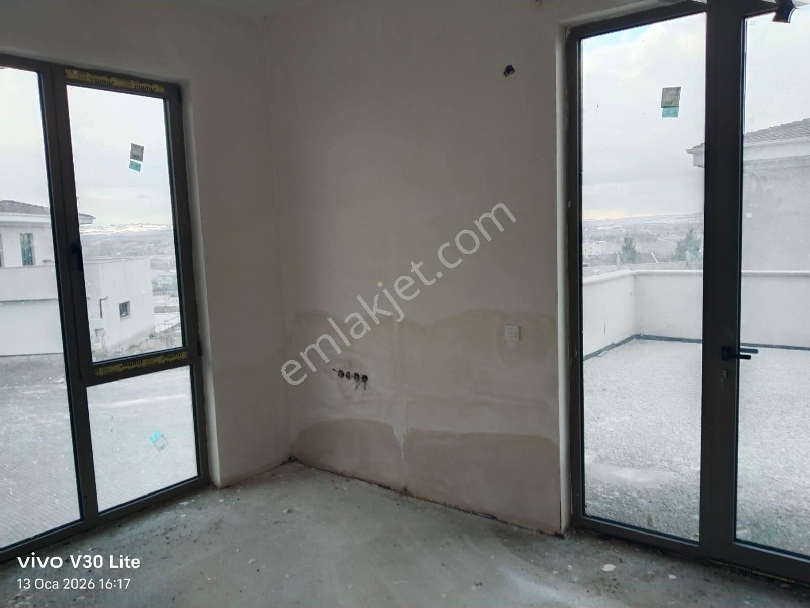 Gölbaşı Hacılar Mora Manzara Evlerinde 450 M2 5+1 Müstakil Bahçeli Natamam Satılık Villa - Görsel 23