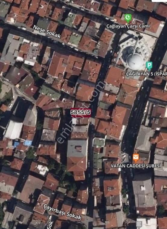 Kağıthane Çağlayan Vatan Caddesinin Arka Sokağında Satılık Arsa