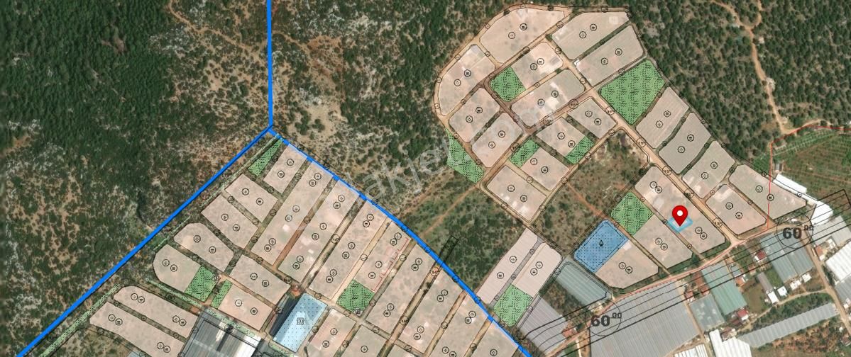 Kepez Gazilerde 577 M² Yatırımlık Satılık Arsa