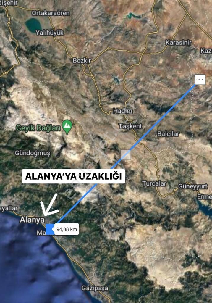 Karaman Merkez Damlapınarda 778 M2 Satılık Bağ Bahçe - Görsel 4