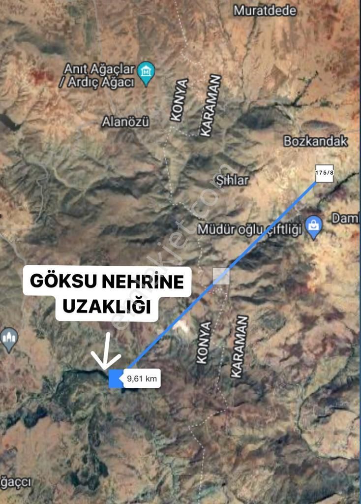 Karaman Merkez Damlapınarda 778 M2 Satılık Bağ Bahçe - Görsel 3