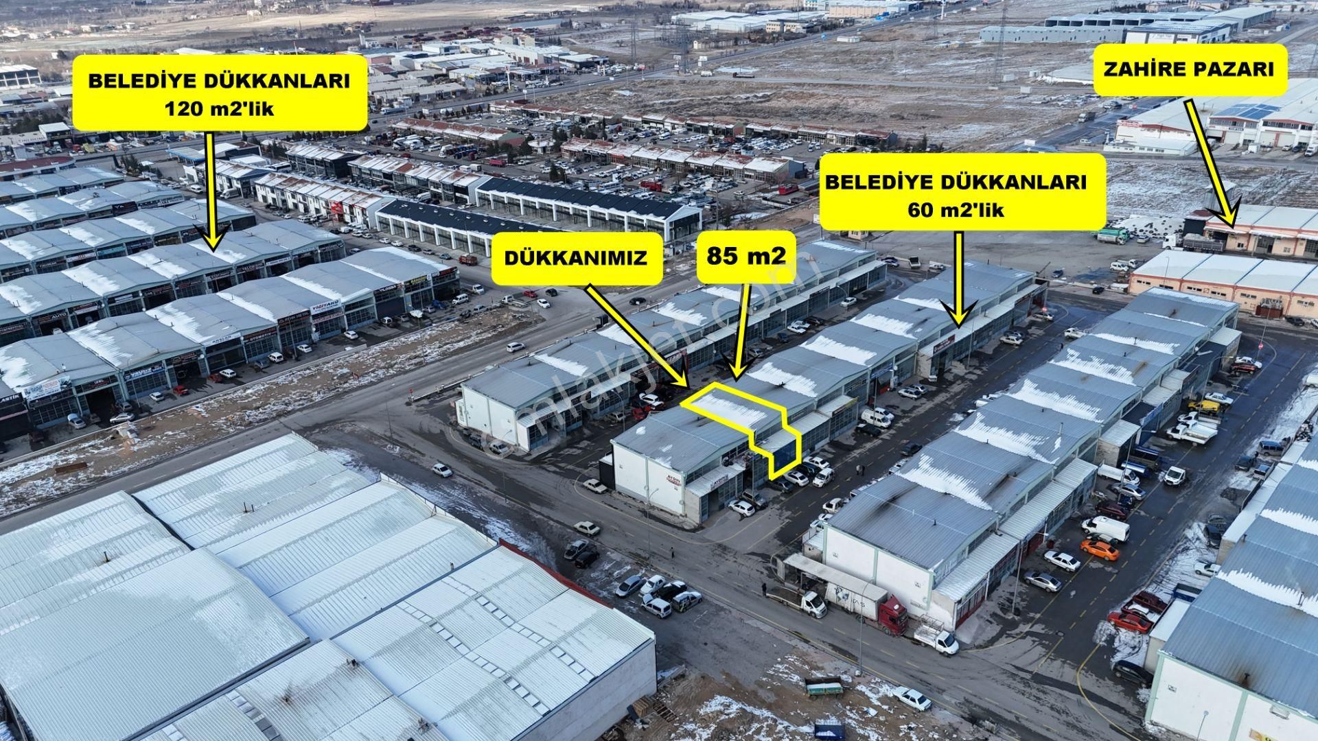 E.gökal Dükkan ! Atasanayi Sitesi Belediye Dükkanları 85 M2 !