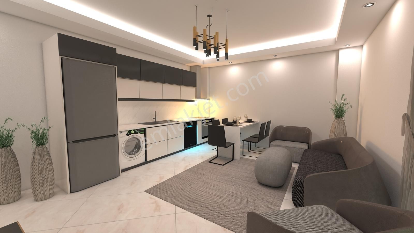 Manavgat Evrenseki Site İçerisinde Lüx 1+1 Satılık Daire !!!!! - Görsel 4