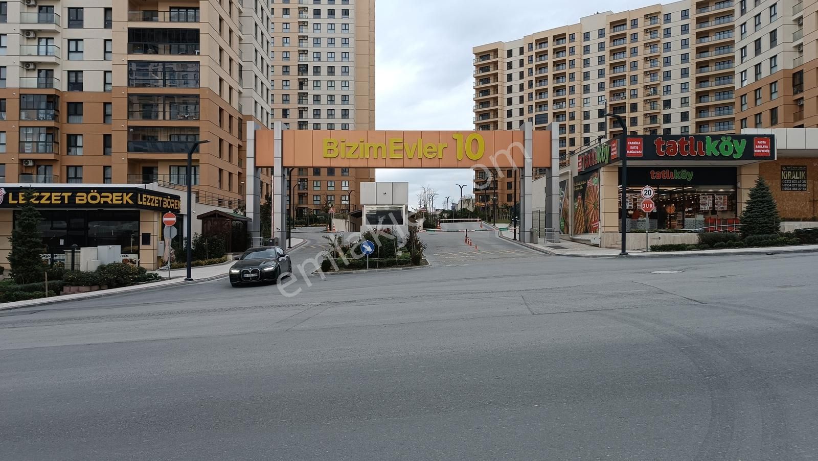 Bizimevler 11 Çarşıda Köşe Dükkan 80 M2 Teraslı Kiralık Dükkan - Görsel 19