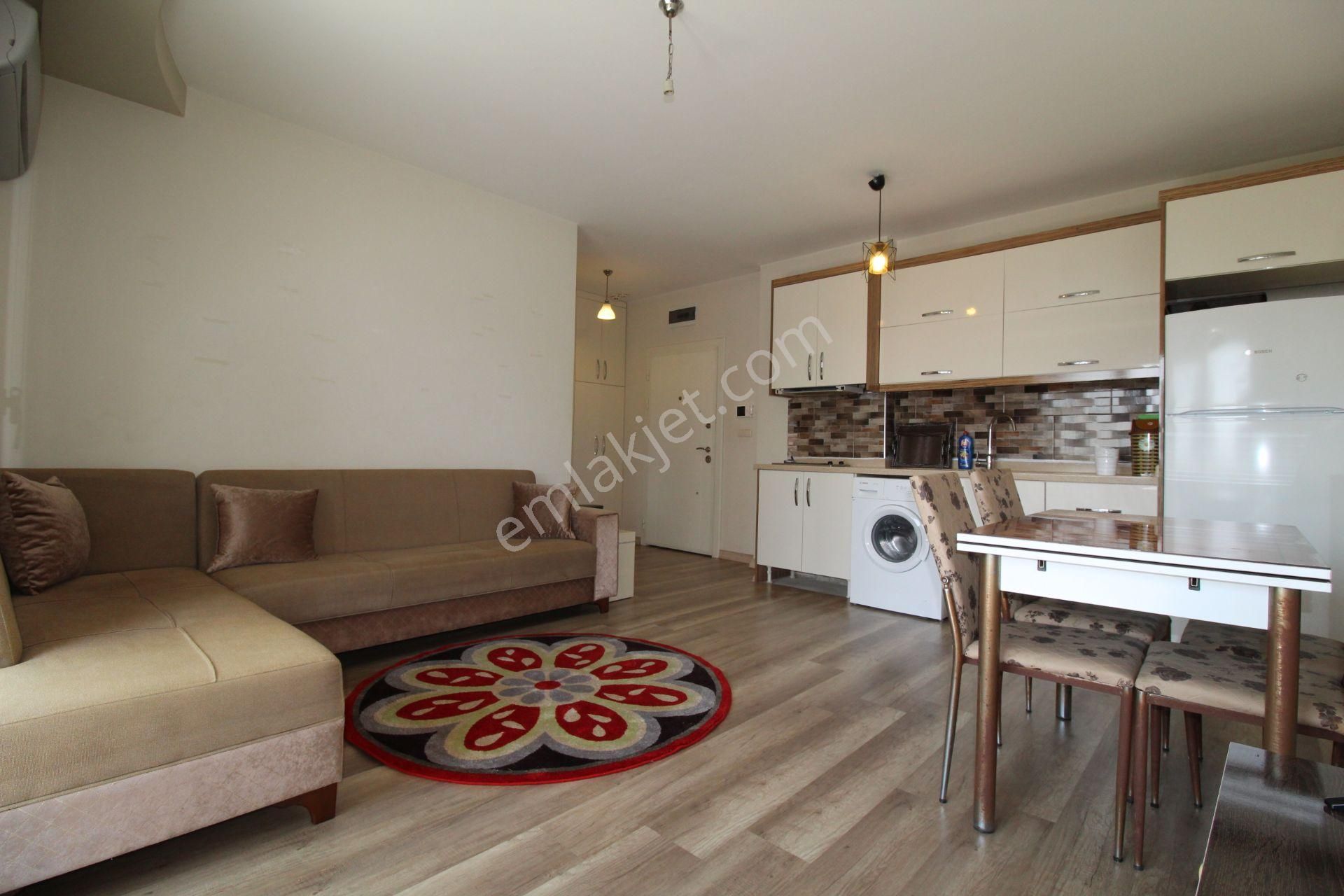 Aslan'dan Yenişehir'de Lüks Site İçi Eşyalı Kiralık Geniş 1+1 - Görsel 3