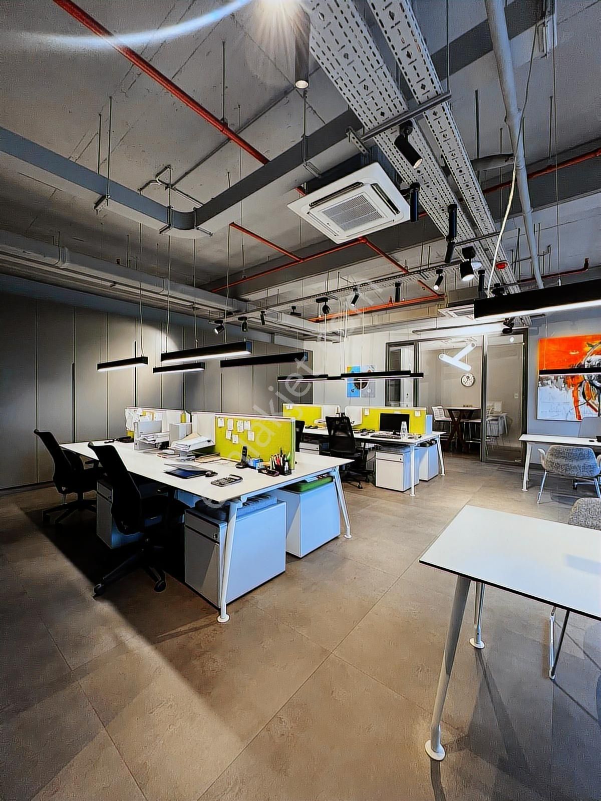 Seba Boulevard D Blok'ta Teraslı, Hazır Dekorlu 240m2 Ofis - Görsel 12