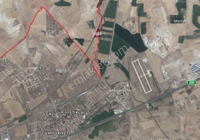 Temelli Bacı Da 1/5000 Lik Nazım İmar Planı İçinde Yola Cepheli Satılık Hisse - Görsel 2