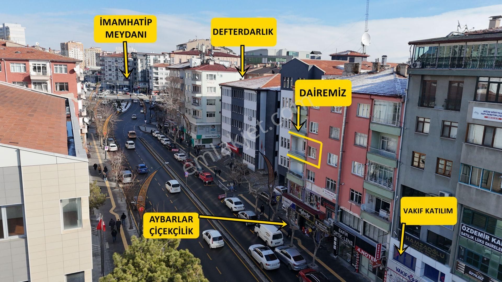 E.gökal Çarşı Merkez Defterdarlık Yanı 3+1 Ara Kat Ana Yol Cephe