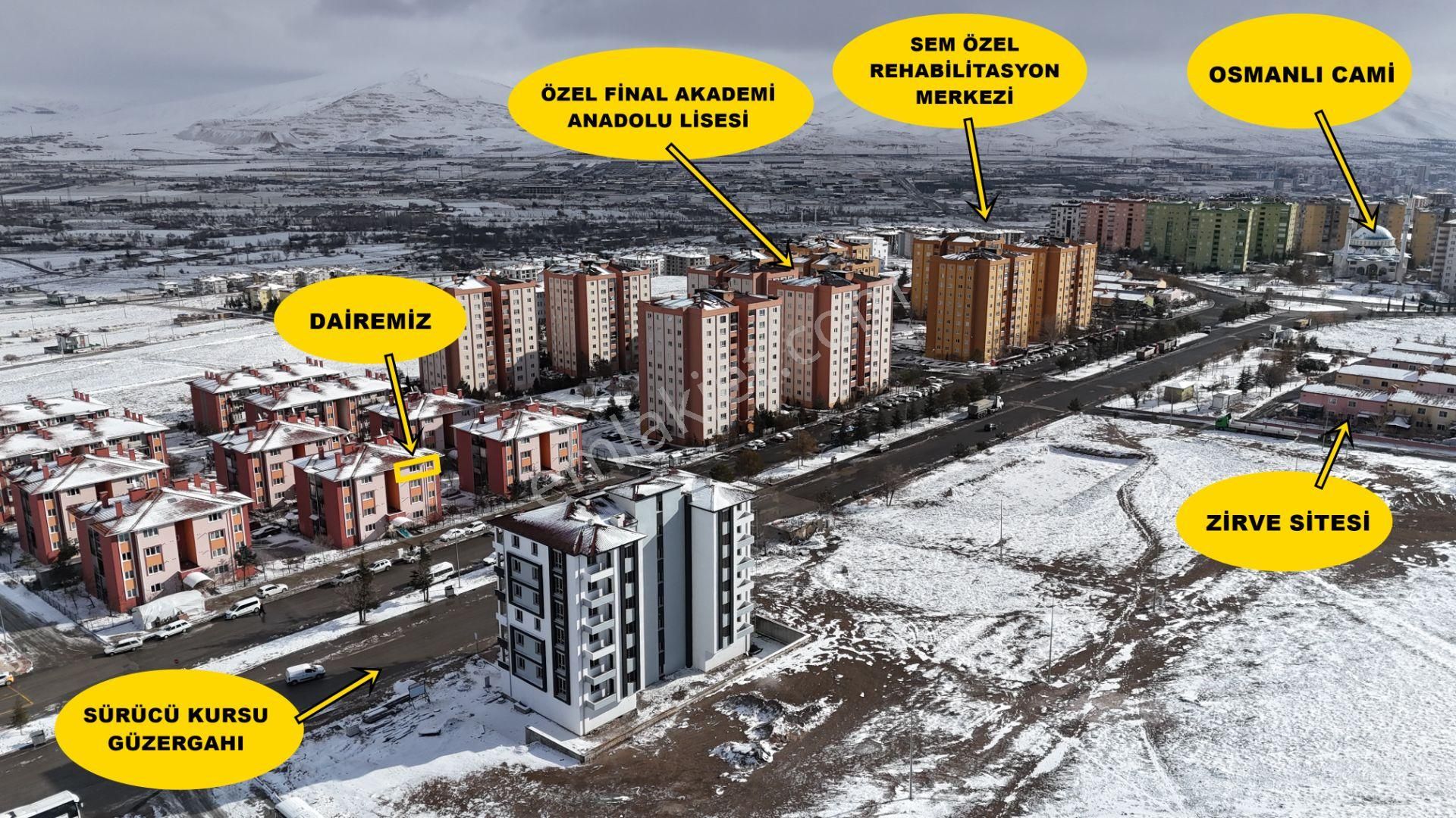 E.gökal Niğde Evleri ! 2+1 Amerikan Mutfak Mükemmel Konum Daire