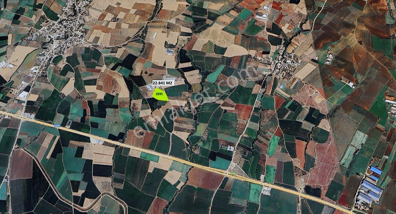 Karacabey Dağkadı Köyünde Çelik Silo Ruhsatlı Tarla - Görsel 11