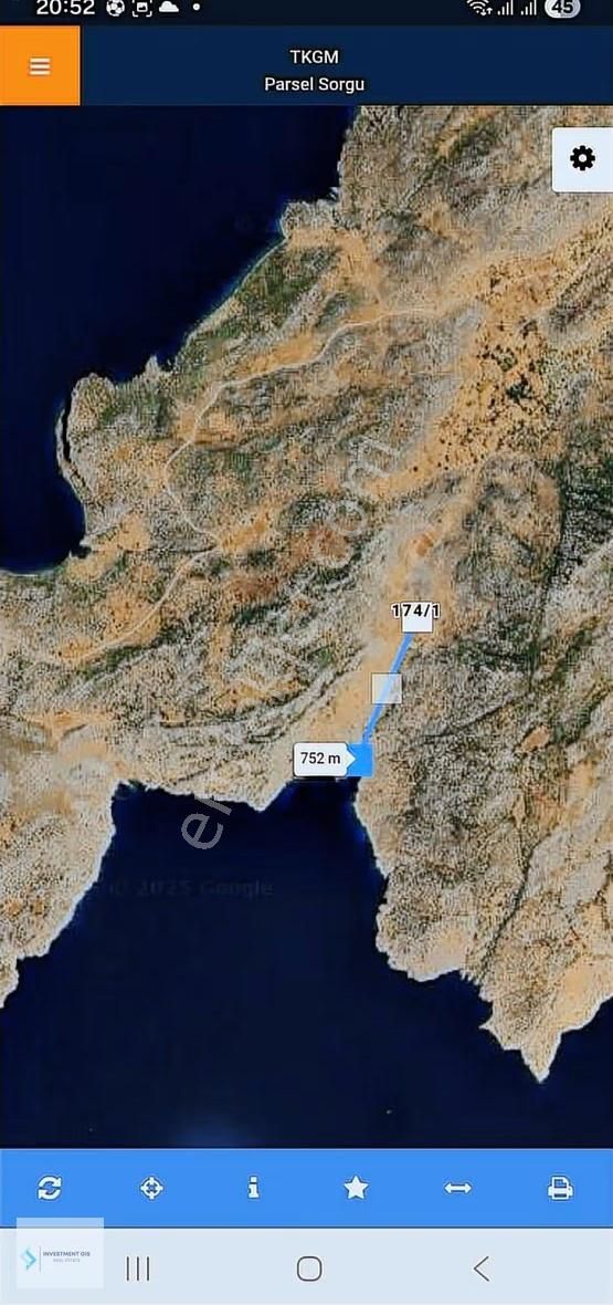 Marmaris Taşlıcada Satılık Müstakil Tapulu Tarla Vasfında Arazi - Görsel 3