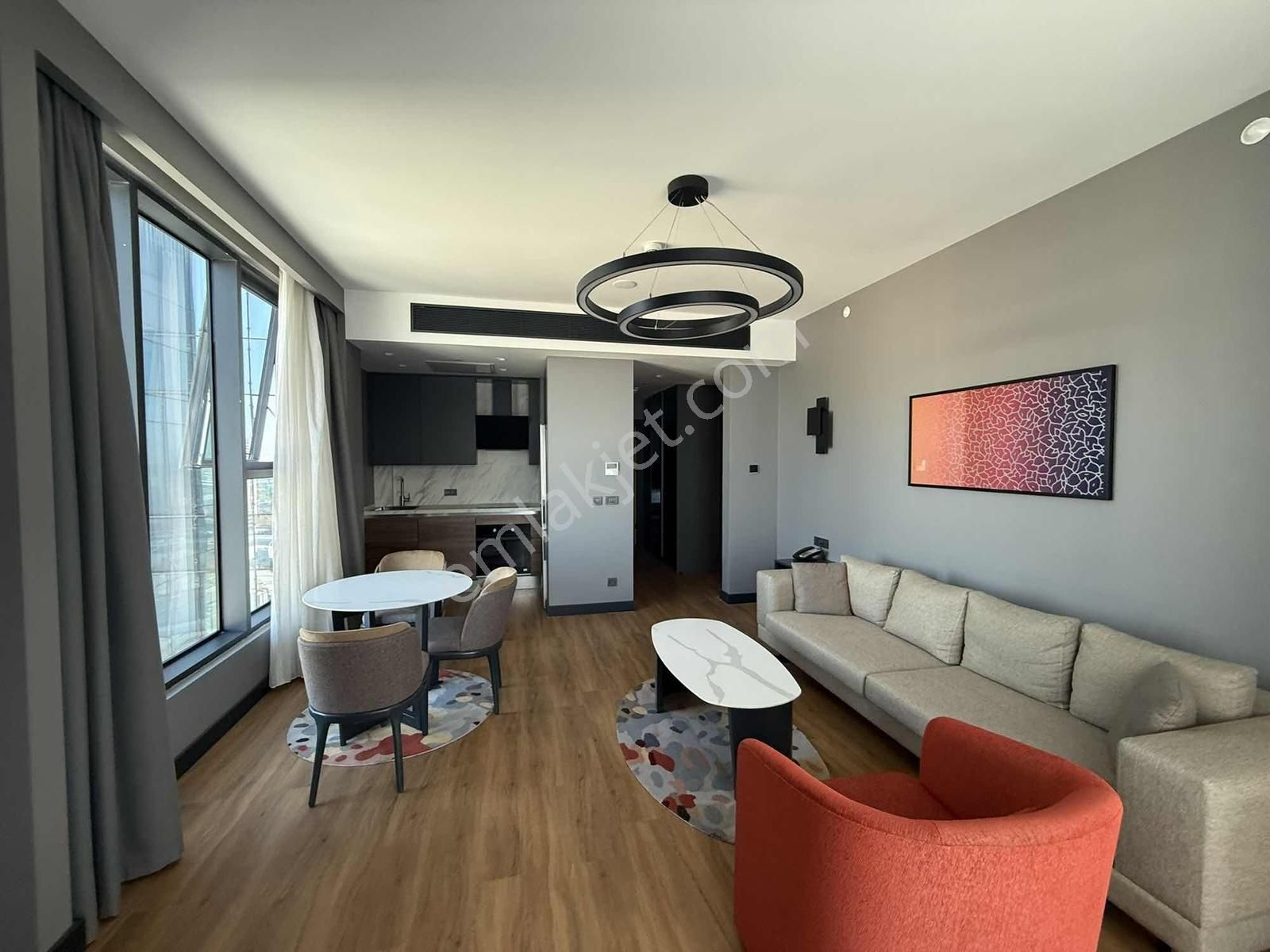 Sheraton Residance Kiralık 1+1 Lüks Eşyalı/luxury Furnished Rent - Görsel 2