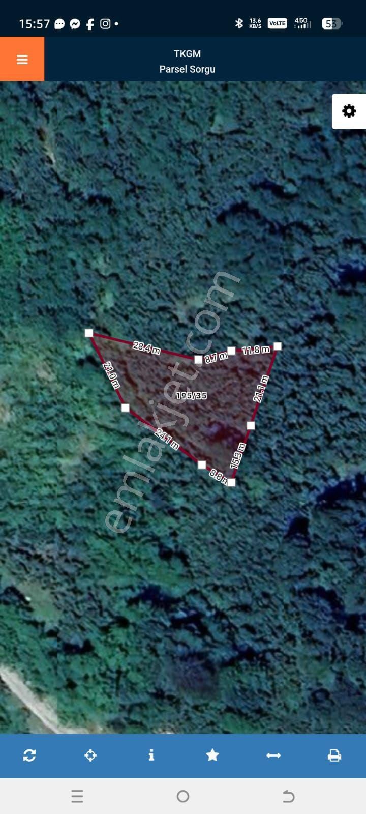 935m2 Satılık Fındık Bahçesi - Görsel 2