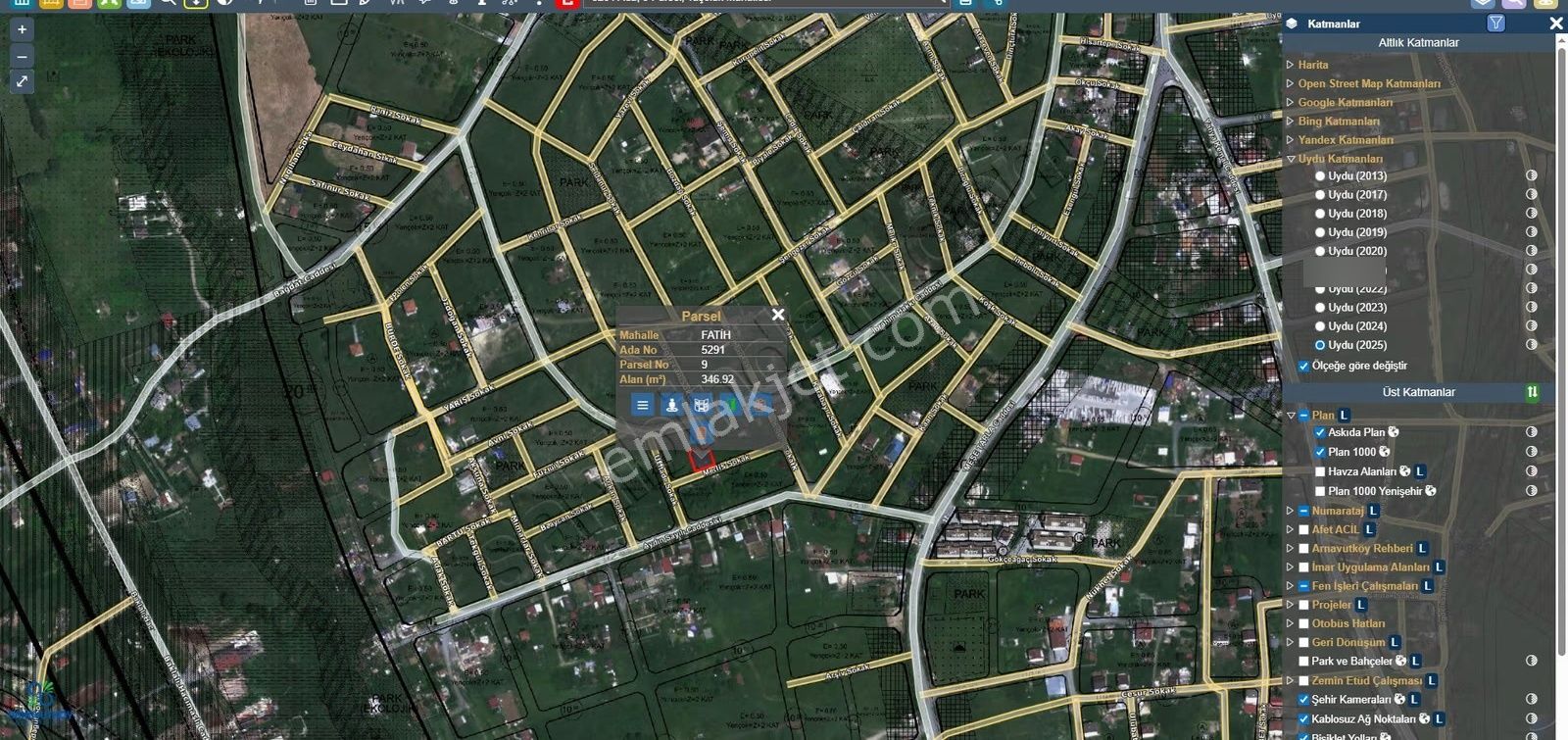 Arnavutköy Taşoluk Fatih Mahallesinde Tek Tapu Arsa - Görsel 3