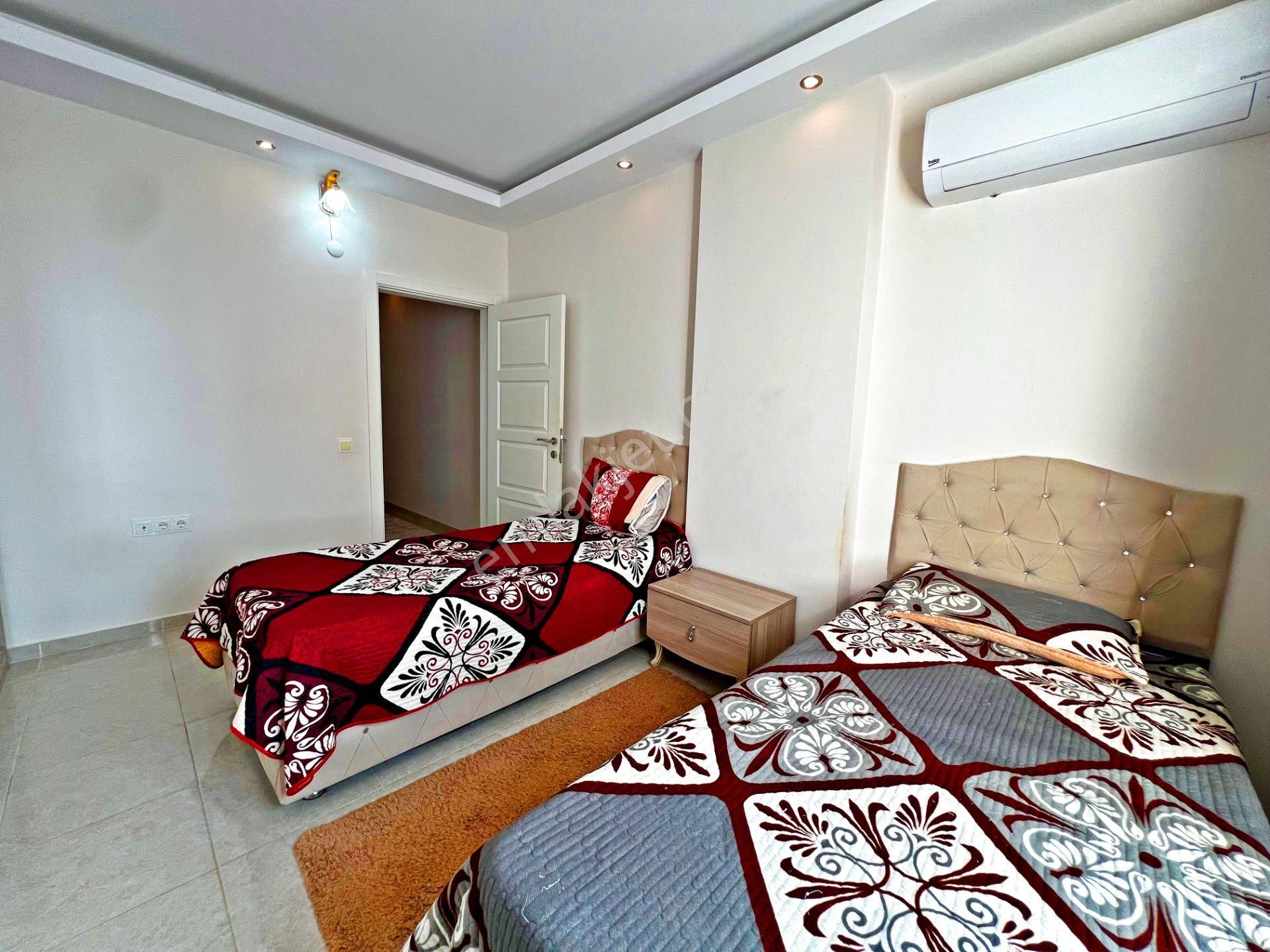Alanya Tosmurda Kiralık 3+1 Site İçi Eşyalı Geniş Lüks Daire - Görsel 22