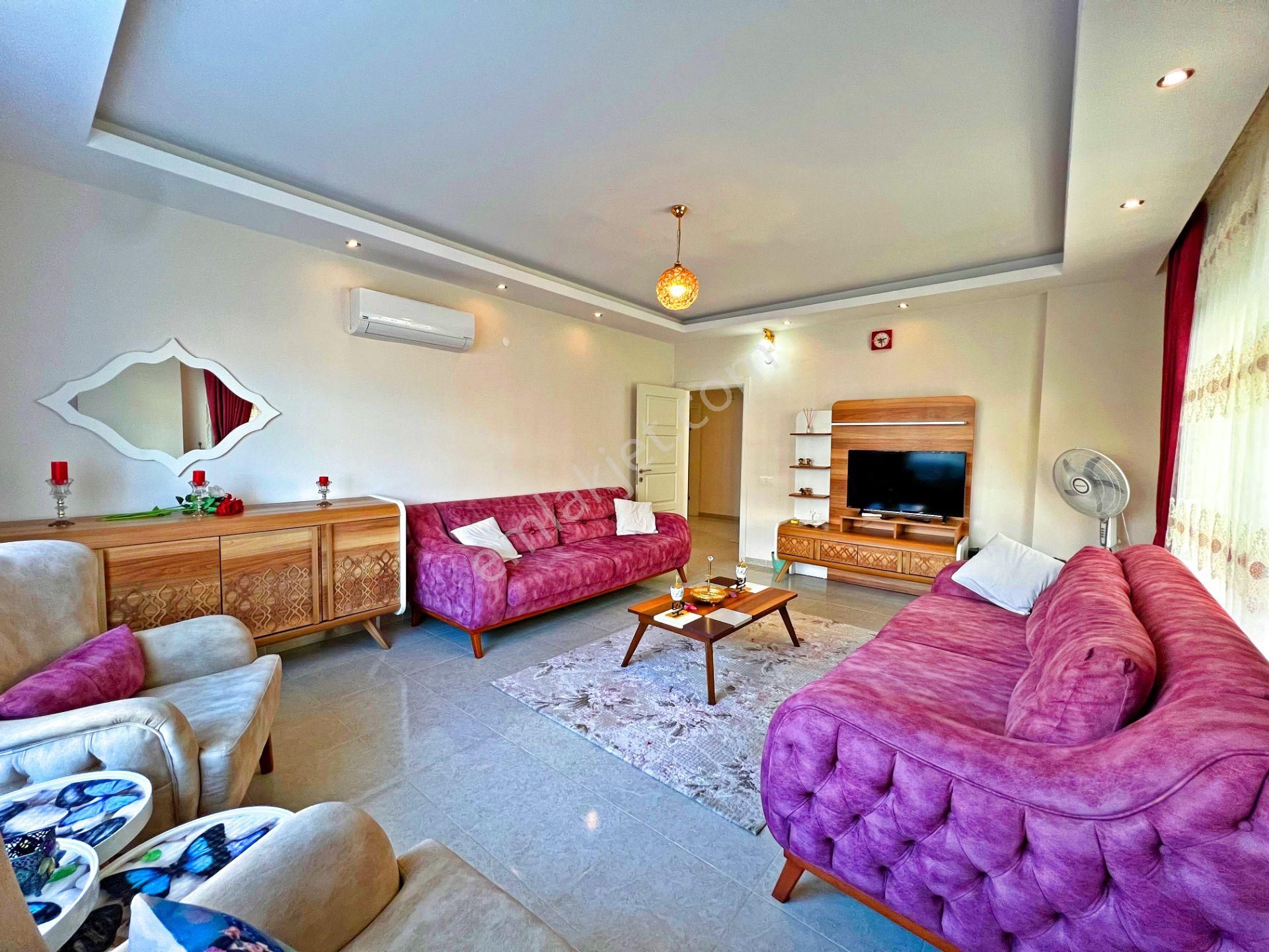 Alanya Tosmurda Kiralık 3+1 Site İçi Eşyalı Geniş Lüks Daire - Görsel 6