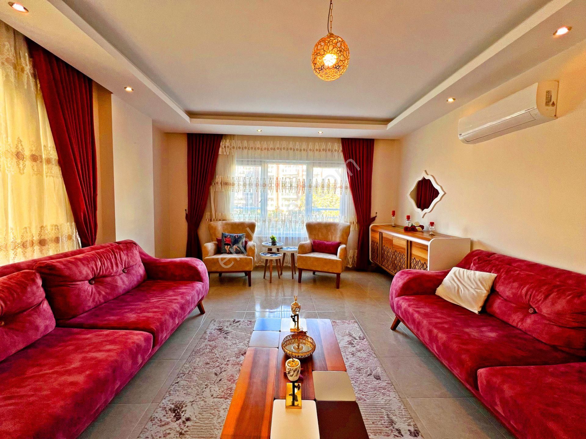 Alanya Tosmurda Kiralık 3+1 Site İçi Eşyalı Geniş Lüks Daire - Görsel 3