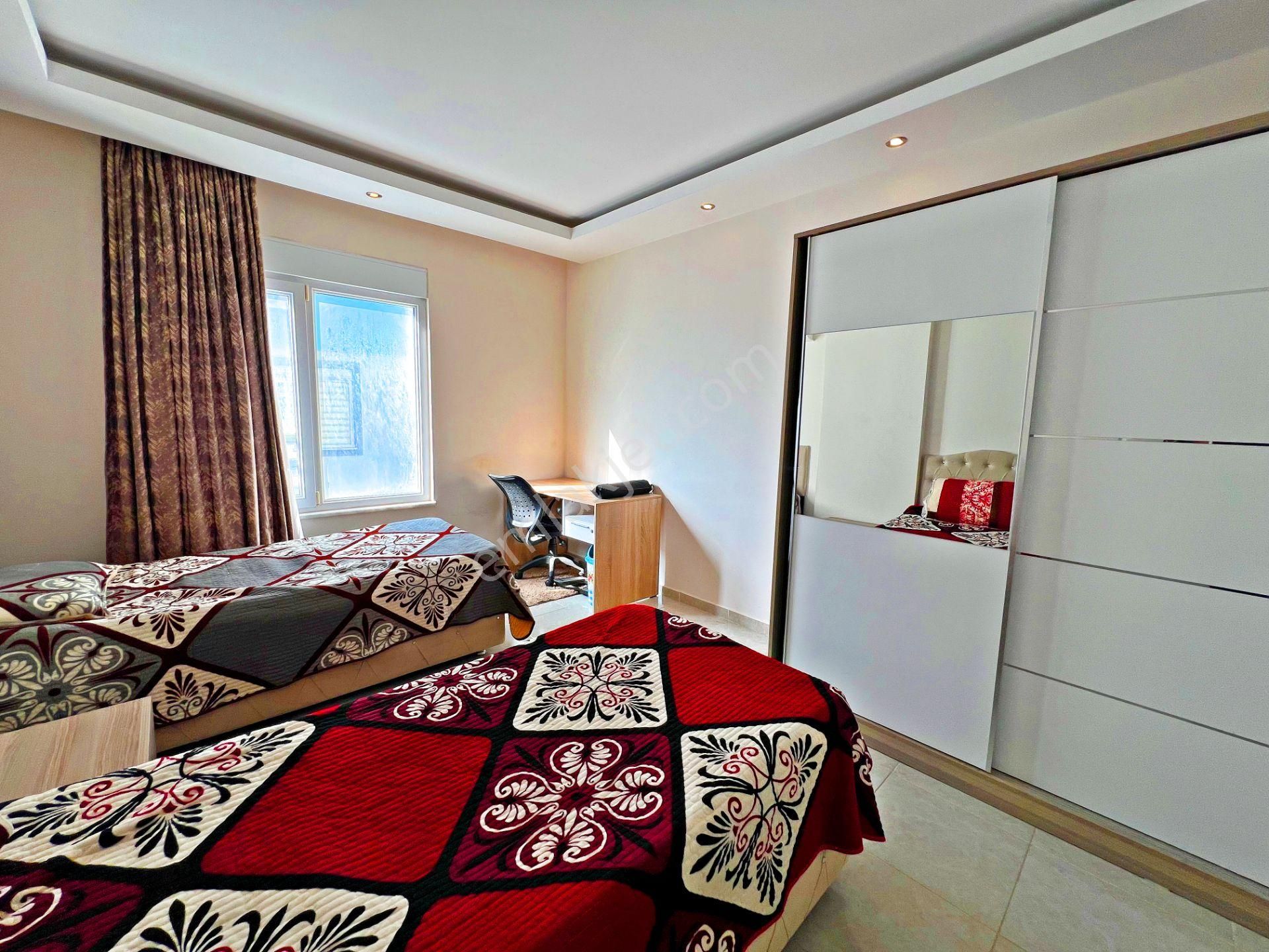 Alanya Tosmurda Kiralık 3+1 Site İçi Eşyalı Geniş Lüks Daire - Görsel 20