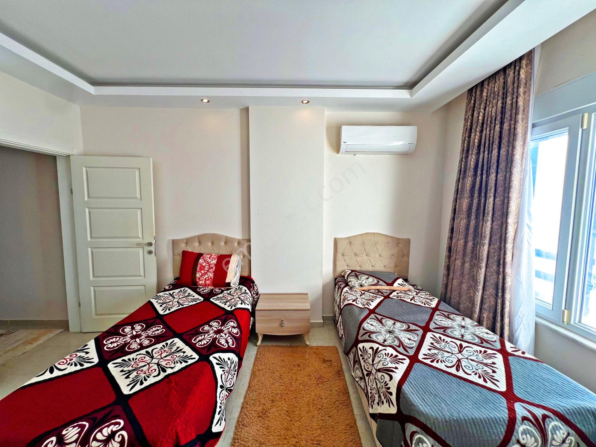 Alanya Tosmurda Kiralık 3+1 Site İçi Eşyalı Geniş Lüks Daire - Görsel 23