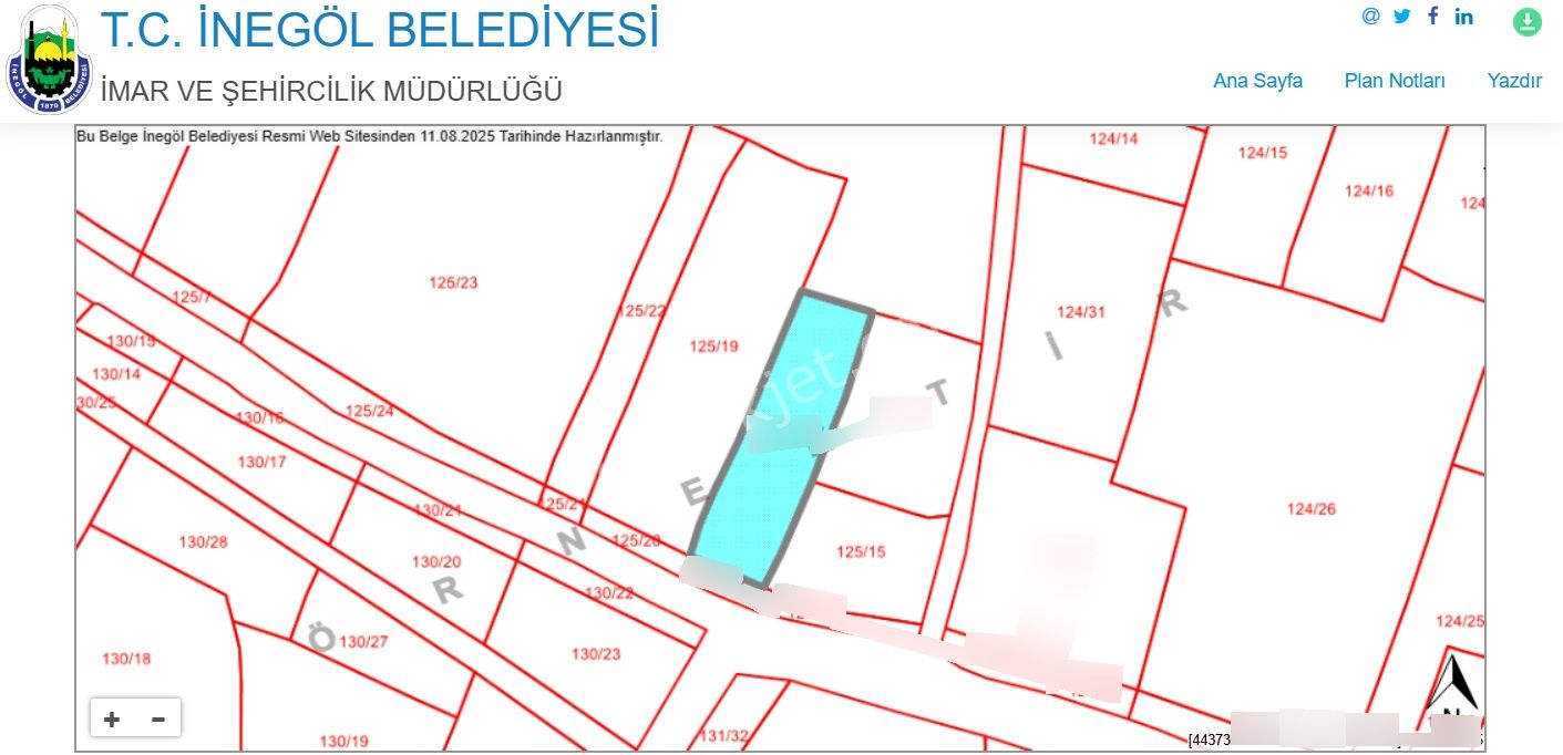 Ulucan'dan İnegöl Yiğitköyde Satılık Mükemmel Tarla - Görsel 5