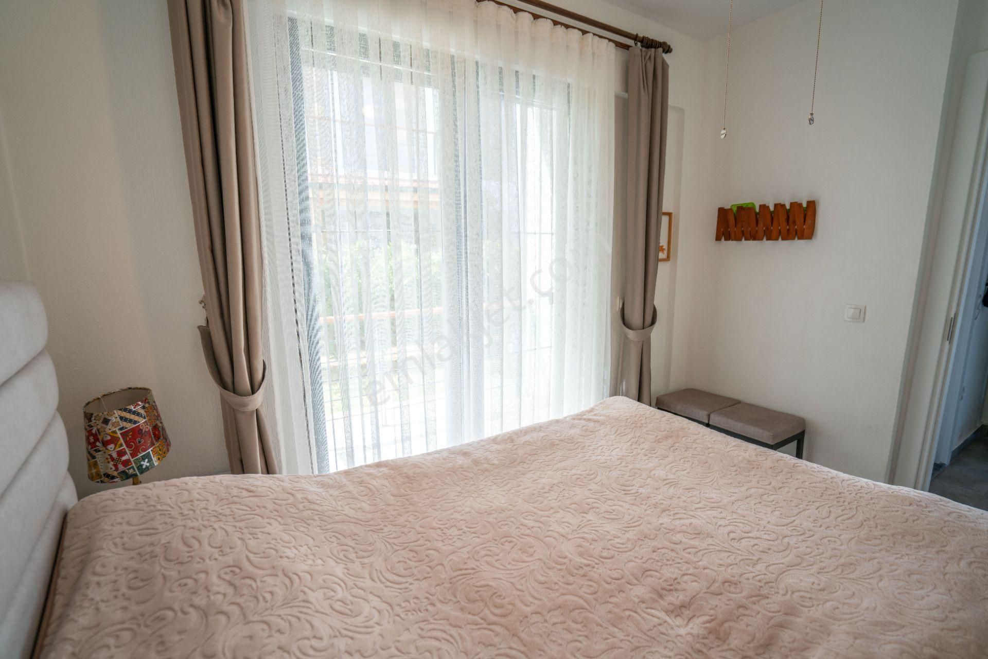 Datça Merkez'de Nezih Sitede Satılık Denize Yakın 1+1 65m² Bahçe Katı Daire - Görsel 25