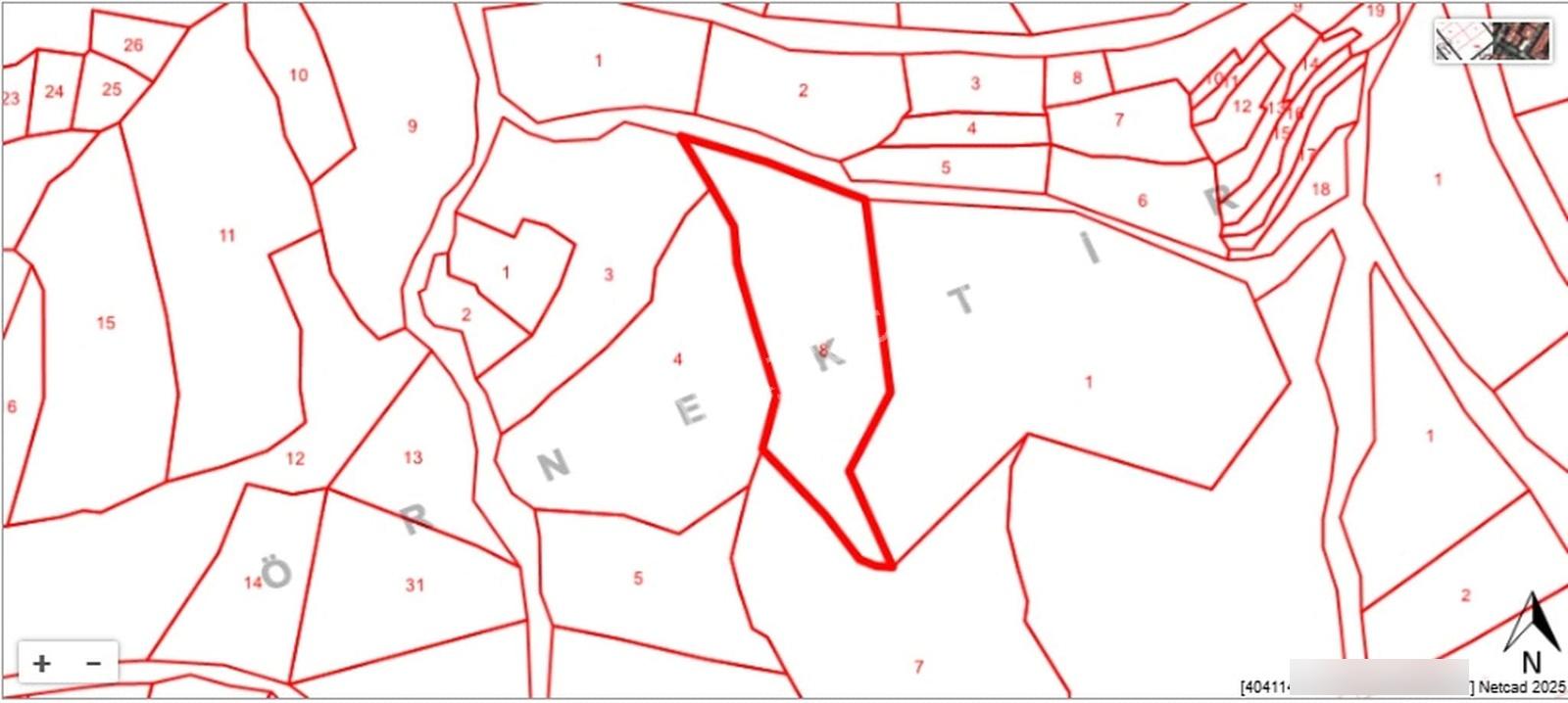 Alanya Şıhlar Köyü Merkezinde 4.460 M2 Satılık Tarla - Görsel 7