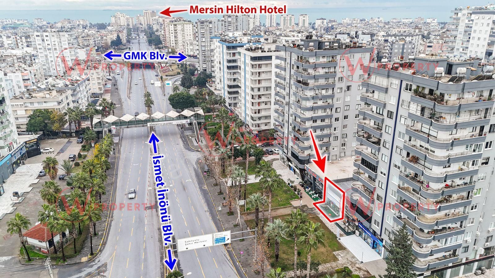 W Property Yenişehir İsmet İnönü Blv.' Na Cepheli 2 Katlı Dükkan