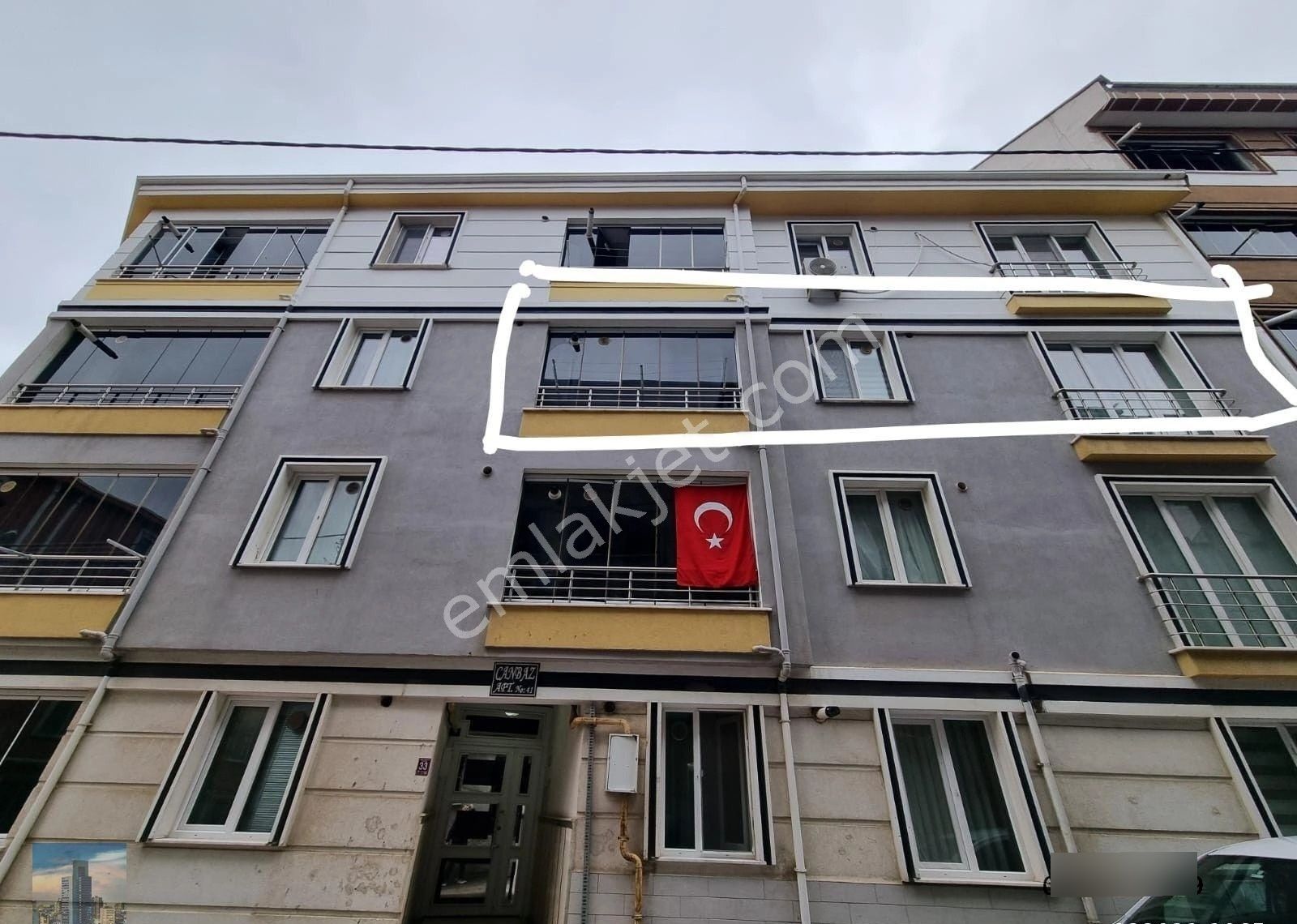 K00719 Ayhan Gezer Emlak'ta Çınarlı Mh 2+1 Eşyalı Kiralık Daire - Görsel 18