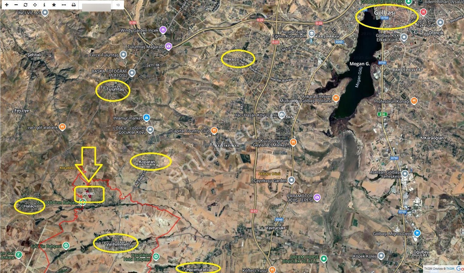 Velihimmetli Bağlarda 23.280m2 Tek Tapu Mükemmel Konum Tarla - Görsel 4